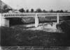 1930 - IL PONTE FERROVIARIO DI FERRO SUL TORRENTE RAVINDOLA TRA IL PASSAGGIO A LIVELLO E IL CAVALCAVIA DI VIA LE VIGNE